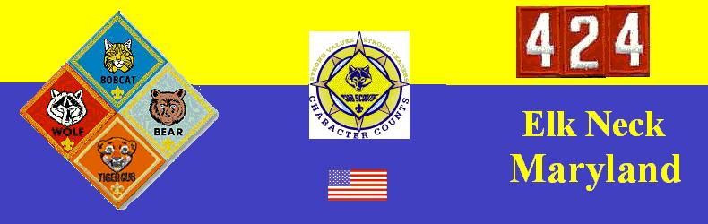 Pack 424 Unit Number banner