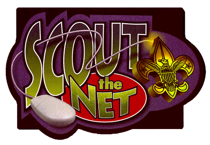 Scout The Net Logo - Link to Scouting Links Page